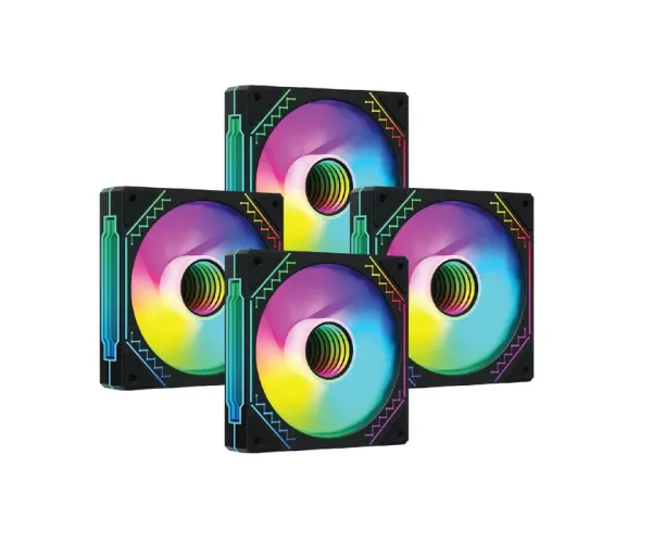 PC Power IRISH INFINITY BK 4 IN 1 ARGB FAN F40