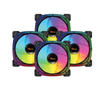 PC POWER IRISH SPECTRUM BK 4 IN 1 ARGB FAN F20