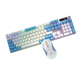 PC POWER FURY COMBO WH RGB GAMING KEYBOARD AND MOUSE 
