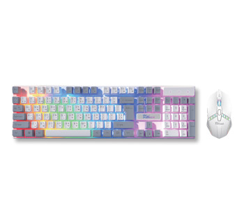 PC POWER KM02W WIRED GAMING KEYBOARD & MOUSE COMBO