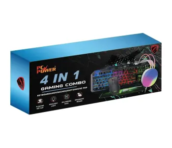 PC POWER PGC1000 4 IN 1 GAMING COMBO