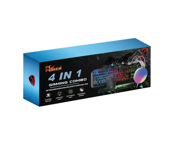 PC POWER PGC1000 4 IN 1 GAMING COMBO