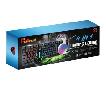 PC POWER PGC800 4 IN 1 GAMING COMBO