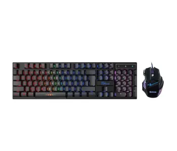 PC POWER PGC801G12 WIRED GAMING KEYBOARD & MOUSE COMBO