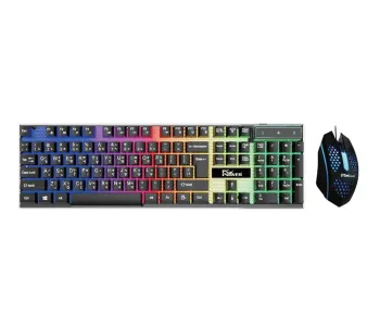 PC POWER PGC801TA01 WIRED GAMING KEYBOARD & MOUSE COMBO