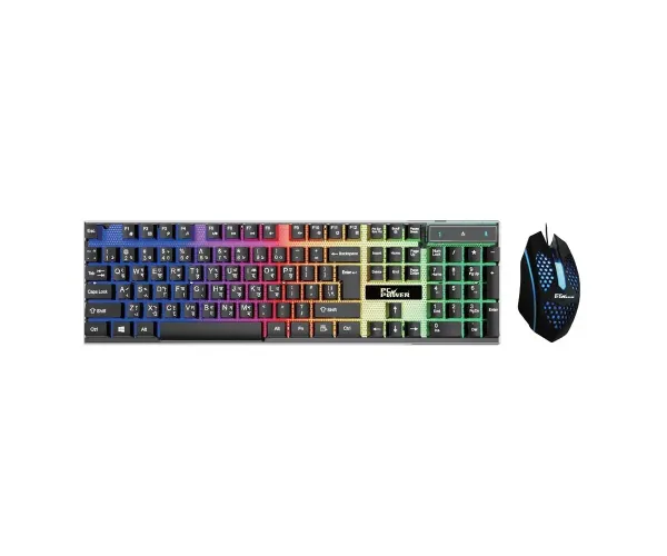 PC POWER PGC801TA01 WIRED GAMING KEYBOARD & MOUSE COMBO