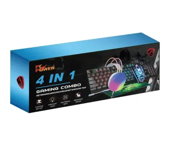 PC POWER PGC900 4 IN 1 GAMING COMBO