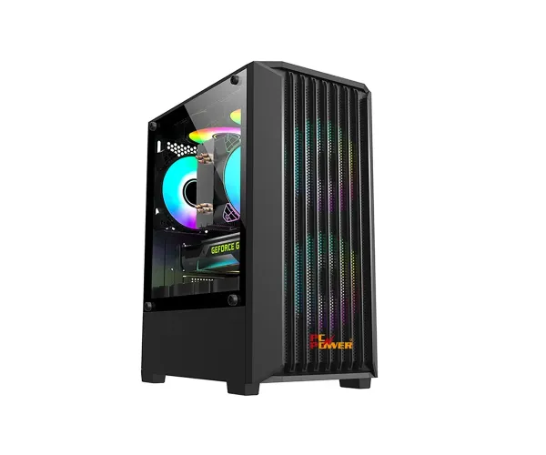PC POWER DARK BREEZE MESH GAMING CASING BK