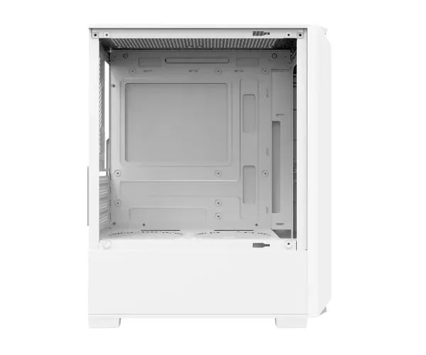 PC POWER WHITE BREEZE MESH GAMING CASING WITH 3 ARGB FAN and 230W PSU