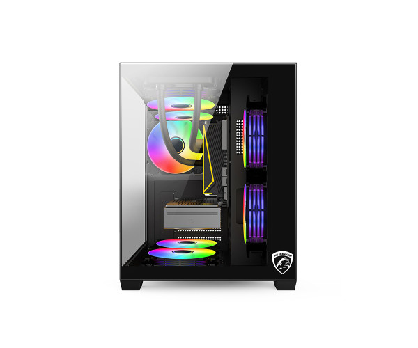 PC Power ICEBOX X2 BK Gaming Casing
