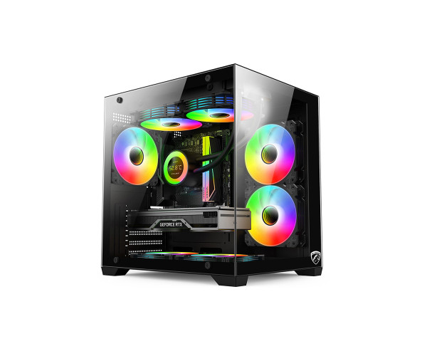 PC Power ICEBOX X2 BK Gaming Casing