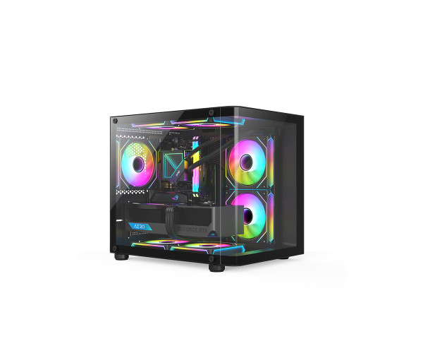 PC Power Icecube Edge Infinity BK Gaming Casing
