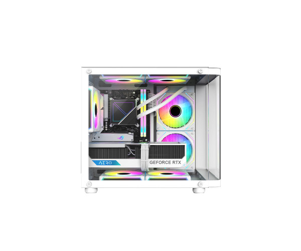PC Power Icecube Edge Infinity WH Gaming Casing