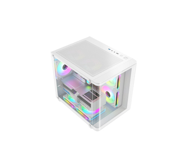 PC Power Icecube Edge Infinity WH Gaming Casing