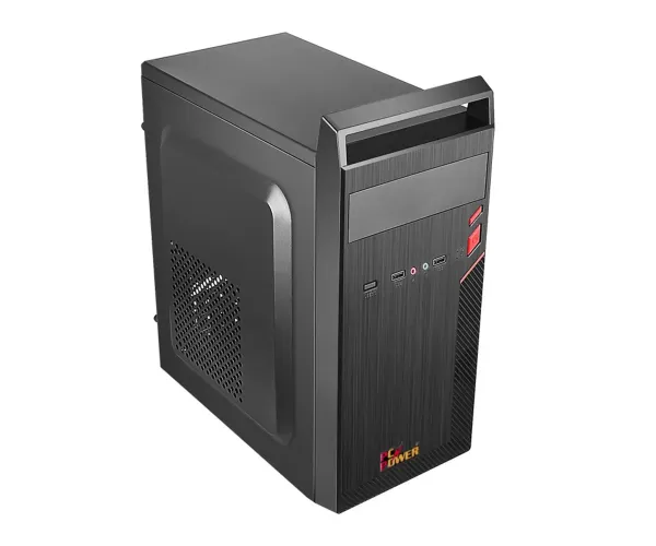 Pc Power PC-21 BK Mini ATX Desktop Casing with PSU