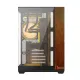 PC POWER DARK WOOD Casing With 10 FANS 