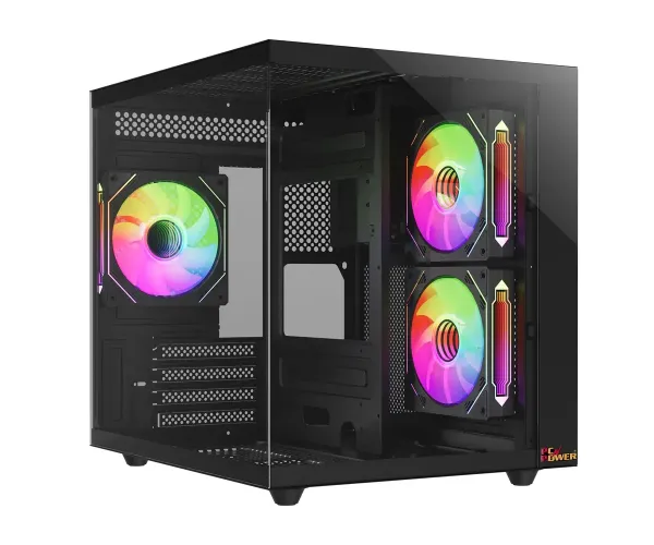 PC POWER ICE CUBE MINI V2 Casing With 5 FANS 