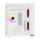 PC POWER ICE CUBE MINI V2 WH Casing With 5 FANS and 650W PSU  