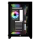 PC Power ICEBERG V2 Black With 650W PSU AND 10 FANS Gaming Case