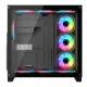 PC Power ICEBERG V2 Black With 650W PSU AND 10 FANS Gaming Case