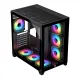 PC Power ICEBERG V2 Black With 650W PSU AND 10 FANS Gaming Case