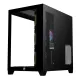 PC Power ICEBERG V2 black WITH 650W PSU AND 7 FANS Gaming case