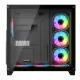 PC Power ICEBERG V2 black WITH 650W PSU AND 7 FANS Gaming case