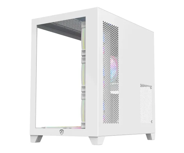 PC Power ICEBERG V2 White With 650W PSU AND 7 FANS Gaming Case
