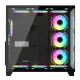 PC Power ICEBERG V3 Black With 650W PSU AND 10 FANS Gaming Casing