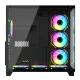 PC Power ICEBERG V3 Black With 650W PSU AND 7 FANS Gaming Casing