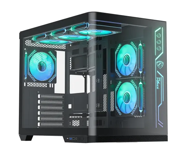 PC Power Iceland Edge BK Casing With 9 FANS 
