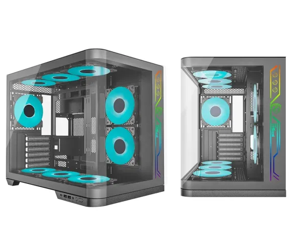 PC Power Iceland Edge BK Casing With 9 FANS 