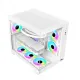PC POWER ICELAND WH Casing With 6 FANS and 650W PSU  