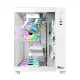 PC POWER ICELAND WH Casing With 6 FANS and 650W PSU  
