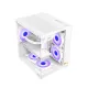 PC POWER OCEAN VIEW V1 WH M-ATX GAMING CASING