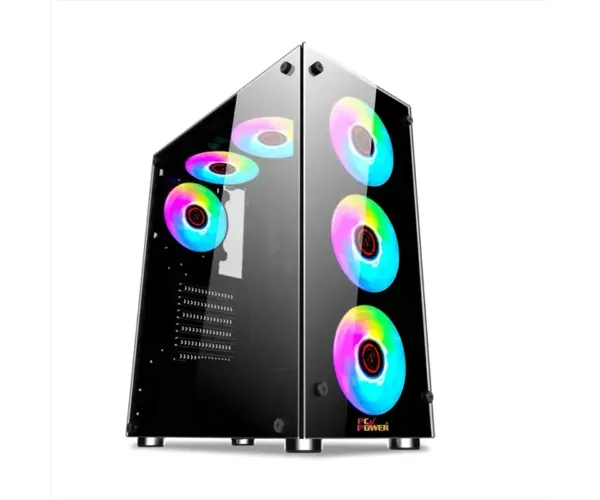 PC POWER CRYSTAL GLASS ELITE RAINBO FAN