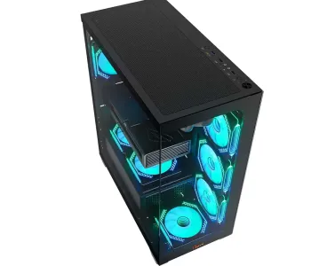 PC Power ICE TOWER ELITE BK Desktop Case