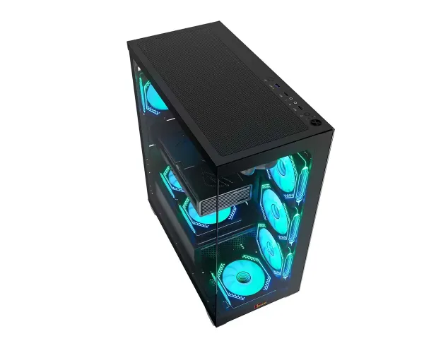 PC Power ICE TOWER ELITE BK Desktop Case