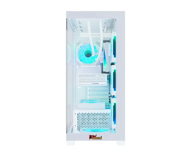 PC Power ICE TOWER ELITE WH Desktop Case