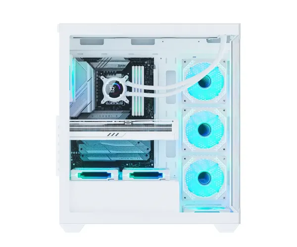 PC Power ICE TOWER ELITE WH Desktop Case