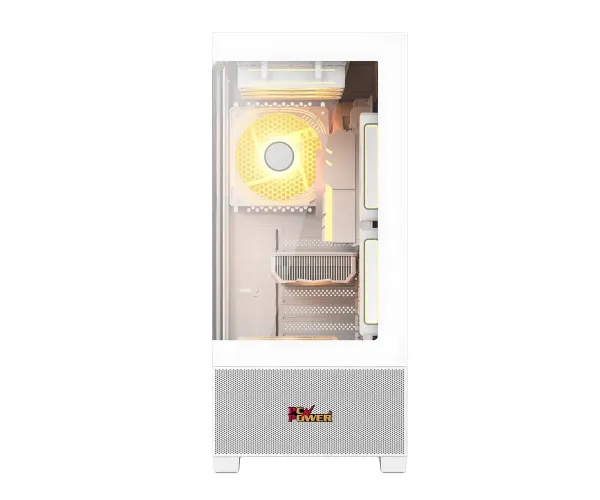 PC Power ICE TOWER WH Desktop Case