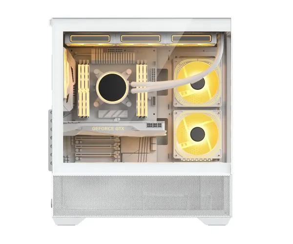 PC Power ICE TOWER WH Desktop Case