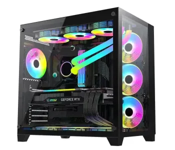 PC POWER ICEBERG BLACK ATX GAMING CASING
