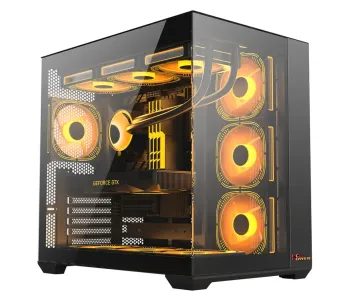 PC Power ICEBERG STEALTH BK Desktop Case