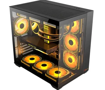 PC Power ICEBERG STEALTH BK Desktop Case