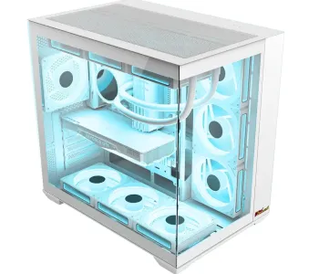 PC Power ICEBERG STEALTH WH Desktop Case