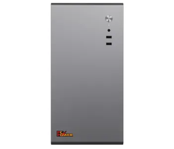 Pc Power PC401 Grey Mini ATX Desktop Casing with Power Supply