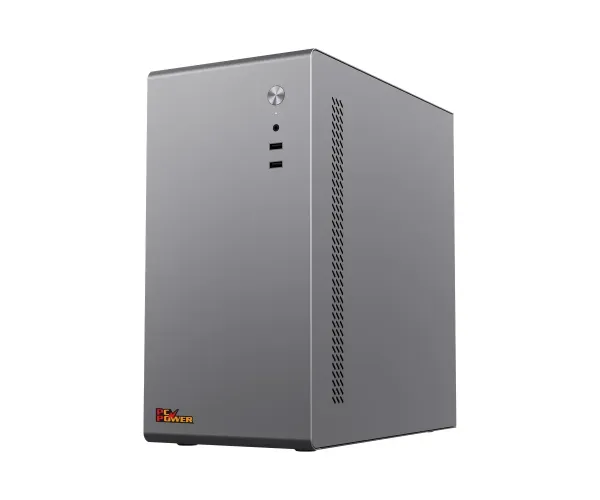 Pc Power PC401 Grey Mini ATX Desktop Casing with Power Supply