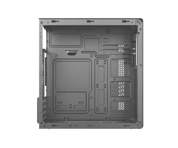 Pc Power PC401 Grey Mini ATX Desktop Casing with Power Supply