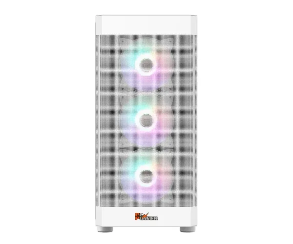 PC Power PG-H350 WH Icy Mesh M-Atx/Atx Gaming casing